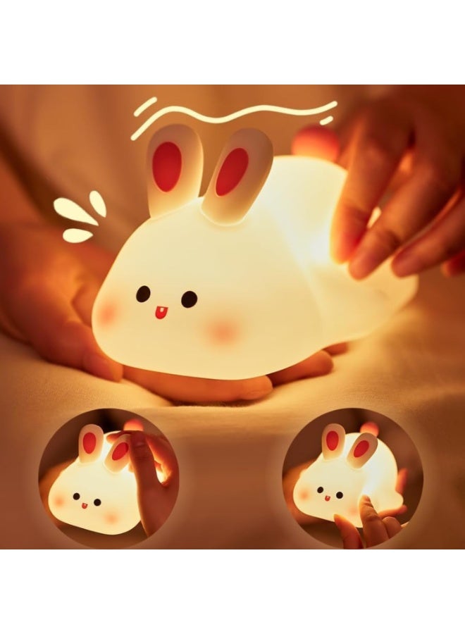 USB Bunny Night Lamp Model T-825, Soft LED Light with Cute Design for Bedrooms and Kids Rooms, Ideal for Night Use and Home Decoration - Image 2